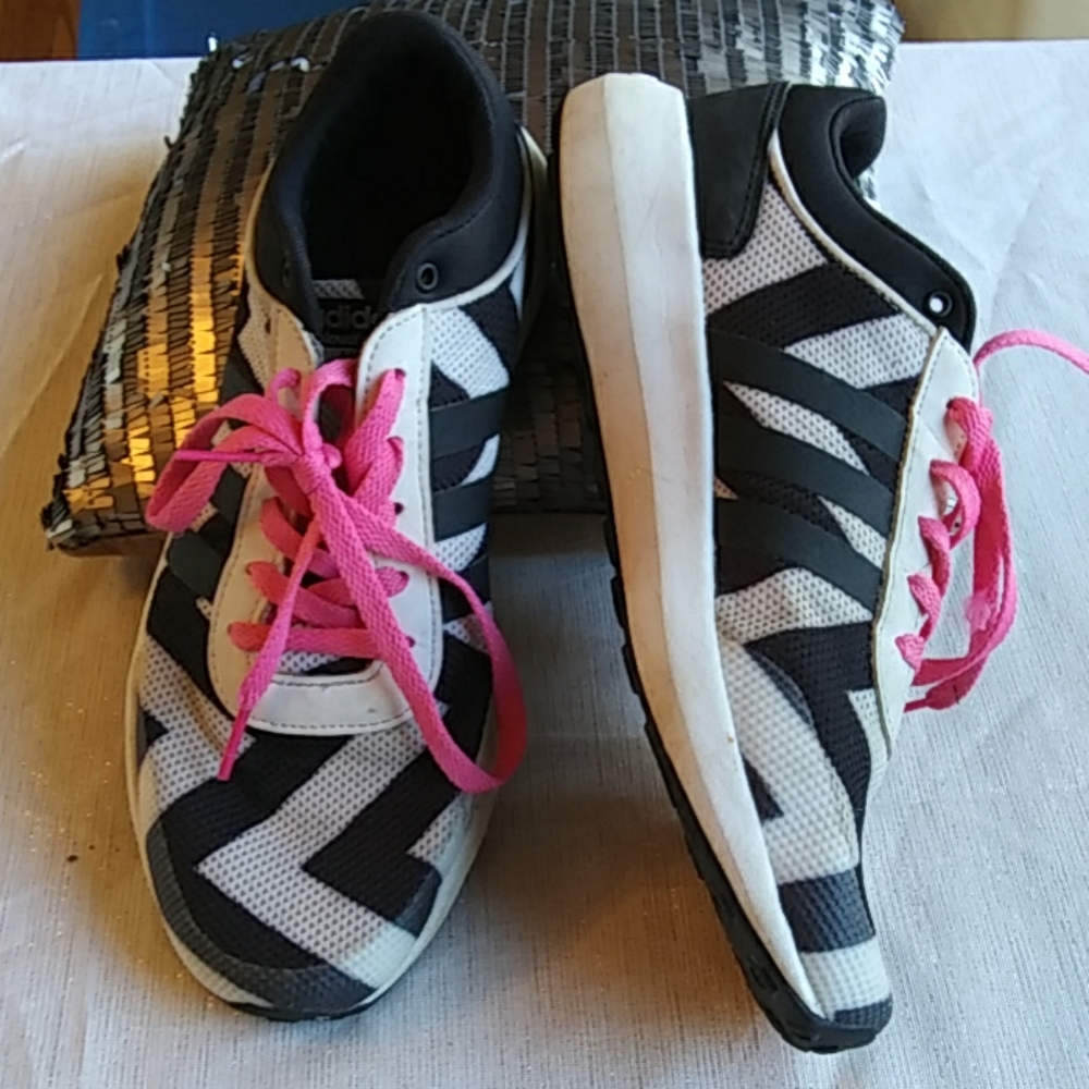 ADIDAS💜Cloudfoam Race Athletic Sneakers